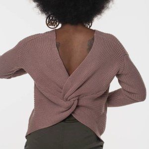 Knit knot Reversible Sweater NWOT